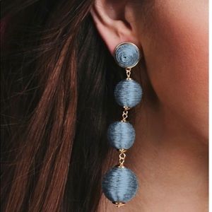 Sterling Forever - Orbit Circular Drop Earrings